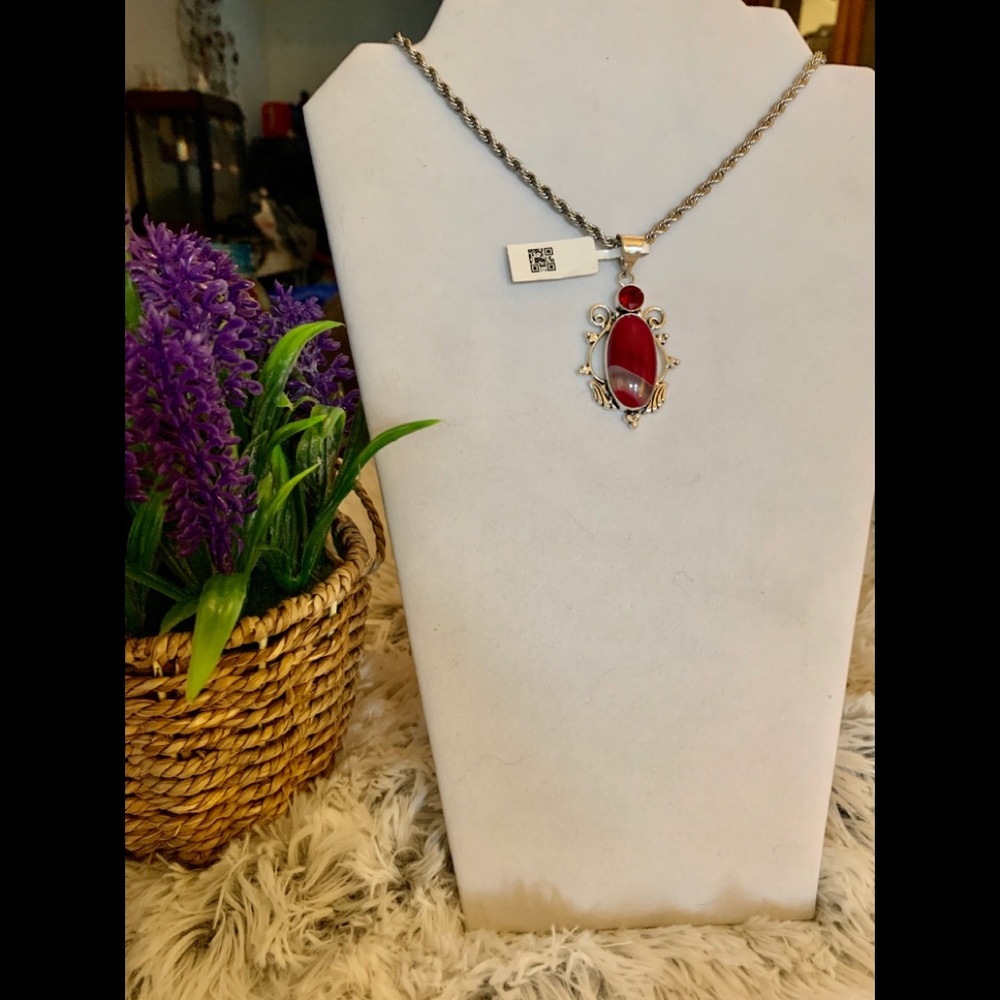 New Necklace, 925 Sterling Silver,See Description